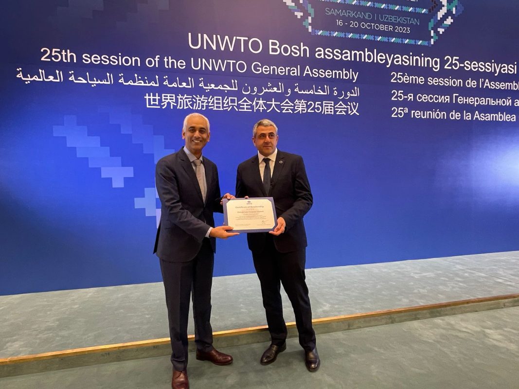 Diriyah joins UNWTO with a ceremony held during the 25th summit in Uzbekistan